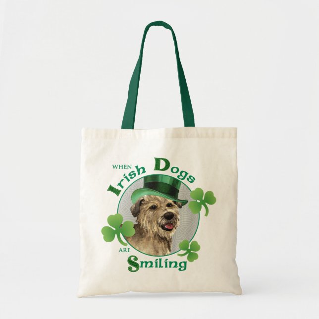 St. Patrick's Day Glen of Imaal Terrier Tragetasche (Vorne)