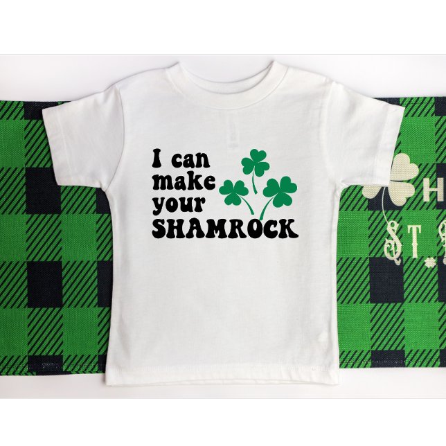St. Patrick's Day Glück grünes Klee Kleeblatt T-Shirt (Von Creator hochgeladen)