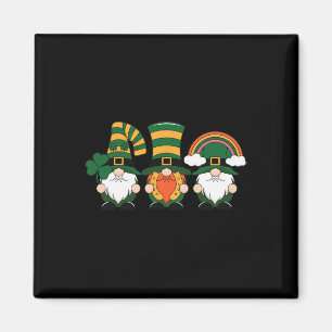 St Patricks Day Glücksklee Irische Gnome Irisch Magnet