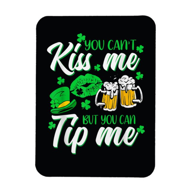 St. Patricks Day Glücksklee  Magnet (Vertikal)