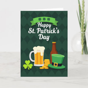 St. Patricks Day Glückwunschkarte Karte