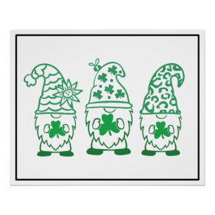 St. Patrick's Day Gnome-67845 Poster