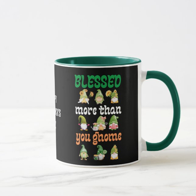 St Patrick's Day Gnomes Tasse (Rechts)