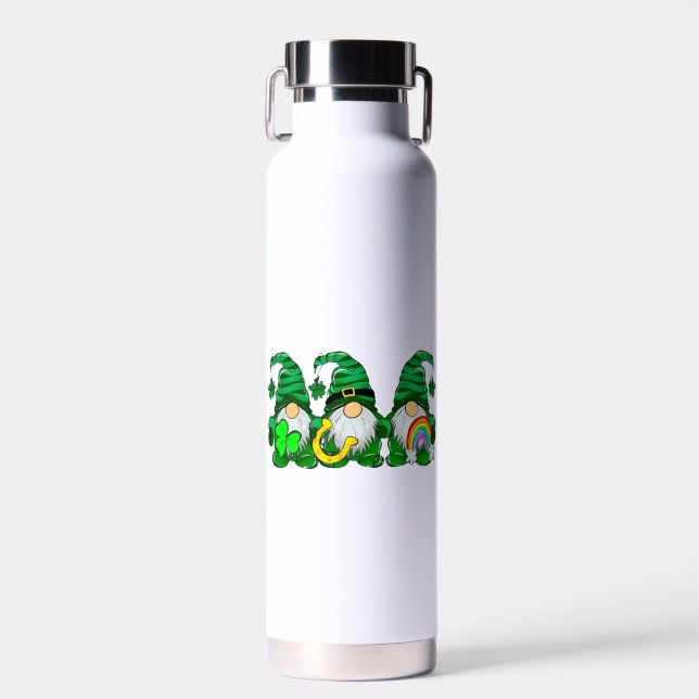 St. Patrick's Day Gnomes Trinkflasche (Vorne)