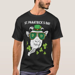 St Patricks Day Goat Head Saint Pattys Bauer Men T-Shirt