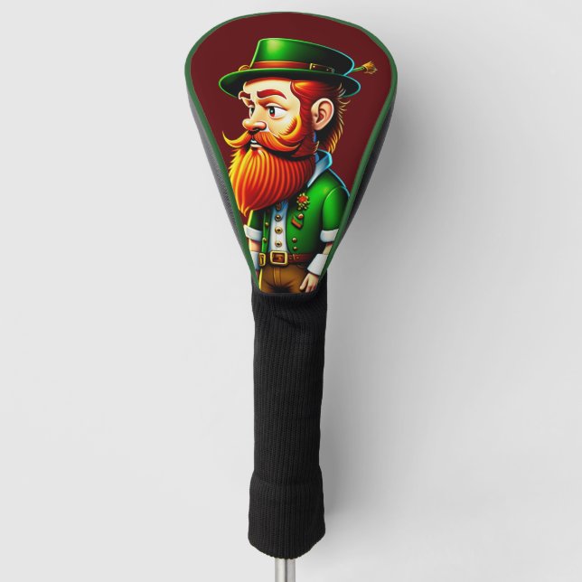 St Patrick's Day Golf Driver Head Cover Headcover (Vorderseite)