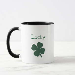 St. Patrick's Day Green Kleeblatt Tasse
