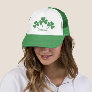 St. Patrick's Day Green Kleeblatt Vine Irish Party Truckerkappe