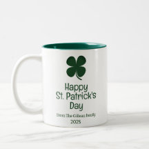 St. Patrick's Day Green Kleeblatts Foto