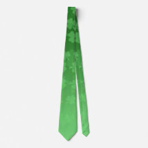 St. Patrick's Day Green Kleeblatts ombre pattern