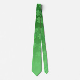 St. Patrick's Day Green Kleeblatts ombre pattern Krawatte