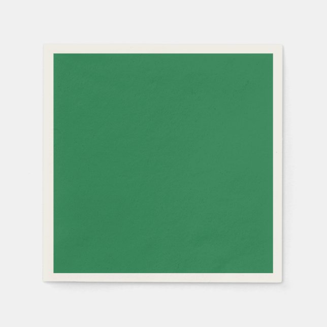 St Patricks Day Green Serviette (Vorderseite)