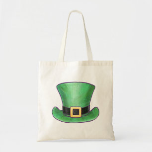 St Patrick's Day Green Top Hat Tragetasche