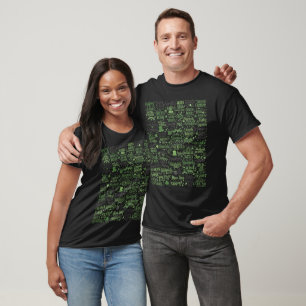 St. Patrick's Day" Green Word Cloud unisex T - Shi T-Shirt