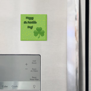 St. Patrick's Day, Grüne Clovers, Lucky Clovers Magnet