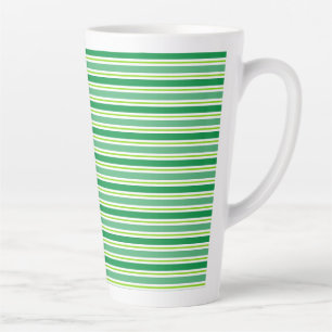 St. Patrick's Day Grünes Streifenmuster-54608 Milchtasse