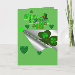 St. Patrick's Day Grußkarte Karte