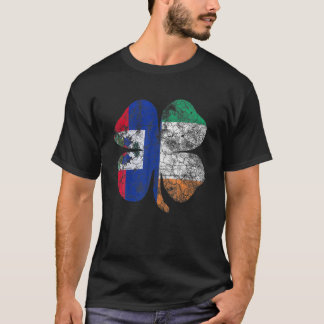 St Patricks Day Haiti Irish Kleeblatt Irland Haiti T-Shirt