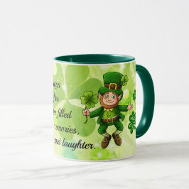 St. Patrick's Day Happiness & Laughter Tasse