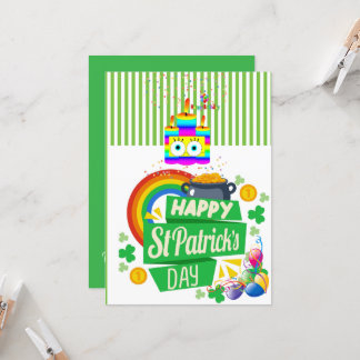 St. Patrick's Day Happy Birthday Einladung