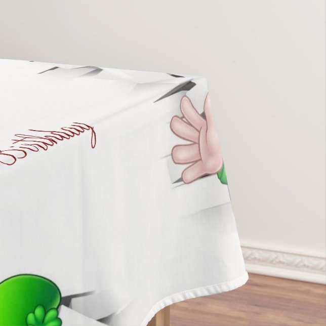 St. Patrick's Day Happy Birthday Tablecloth Tischdecke (Beispiel)