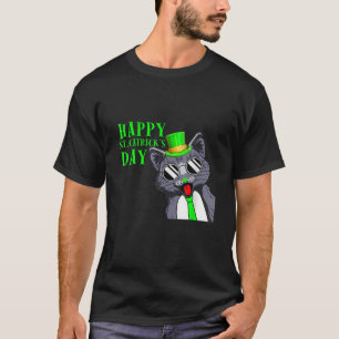 St Patricks Day-Happy St Catricks Day Kitty-Cat Su T-Shirt
