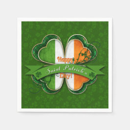 St. Patrick's Day - Happy St. Patrick's Day Serviette