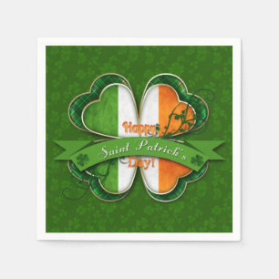 St. Patrick's Day - Happy St. Patrick's Day Serviette
