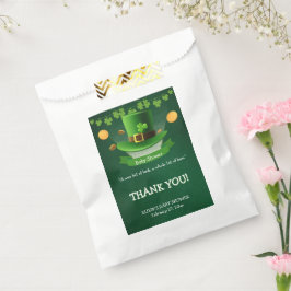St. Patrick's Day Hat Kleeblatt Gold Baby Shower Geschenktütchen