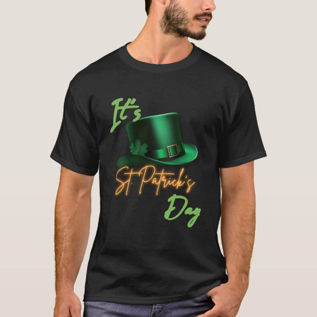 St. Patricks Day Hat Shirt (Vorderseite)
