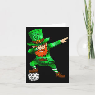St Patricks Day Herren Pickleball Frauen Dabbing L Karte