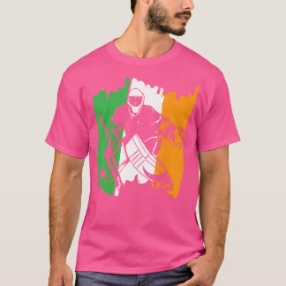 St Patricks Day Hockey für Irish Family Goalie T-Shirt