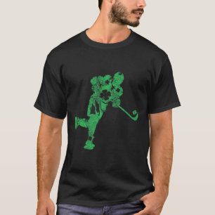 St. Patrick's Day Hockey Irische Jungen Saint Padd T-Shirt