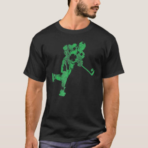 St Patricks Day Hockey Irish Boys Saint Paddy's Sh T-Shirt