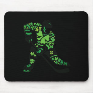 St. Patricks Day Hockeyspieler - Shamrock Geist Sp Mousepad