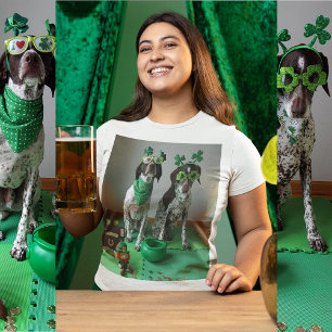 St. Patrick's Day Hogs Party Ladys T-Shirt
