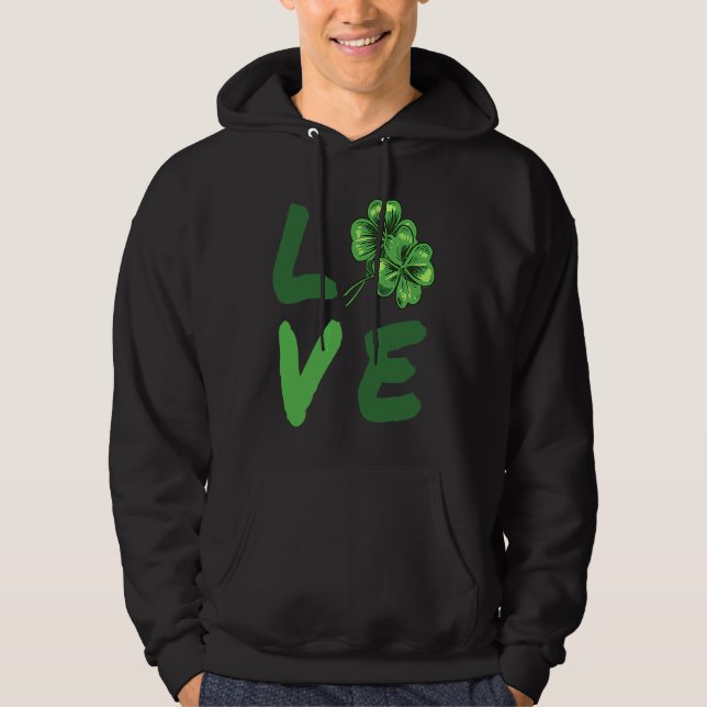 St Patricks Day Hoodie (Vorderseite)