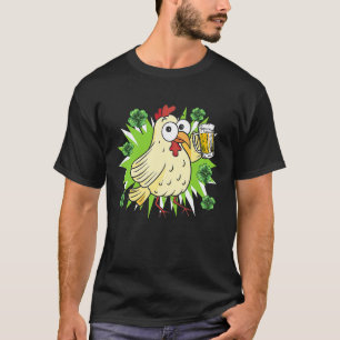 St. Patrick's Day-Huhn T-Shirt