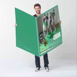 St. Patrick's Day Hunde Bereit zum Party Größte