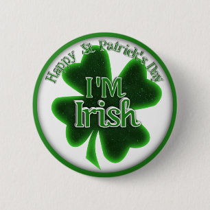 St. Patrick's Day - I BIN IRISH Button