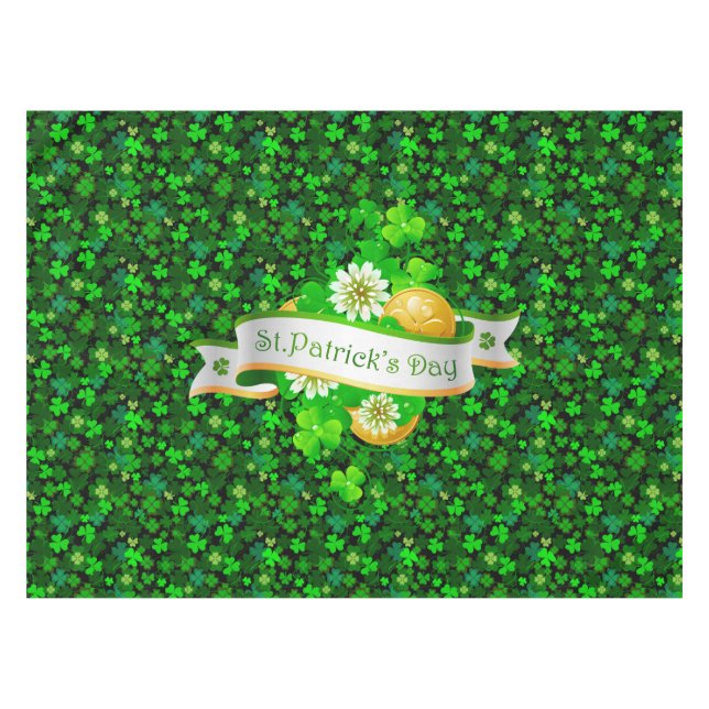 St.Patrick's Day Image Options Tischdecke (Vorderseite (Horizontal))