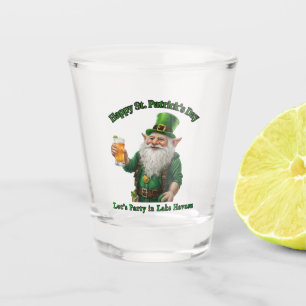 St. Patrick's Day in Lake Havasu, Az. Schnapsglas