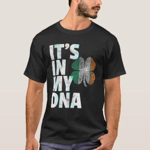 St Patrick's Day In meiner DNA Irish Flag Shamroc T-Shirt