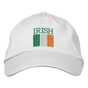 St. Patrick's Day Ireland Flag Hat Bestickte Baseballkappe