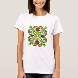 St Patrick's Day | Irisch inspiriert Mandala T-Shirt
