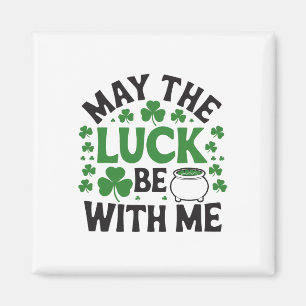 St Patricks Day Irischer Shamrock Schabernack Irla Magnet