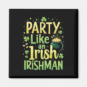 St Patricks Day Irischer Shamrock-Scherz Irland  Magnet