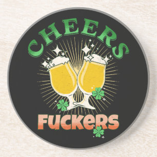 St Patricks Day Irish Drinkin Getränkeuntersetzer