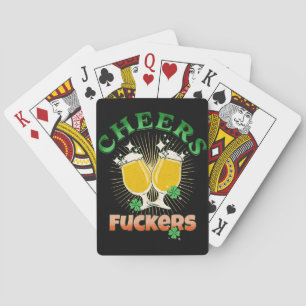 St Patricks Day Irish Drinkin Spielkarten