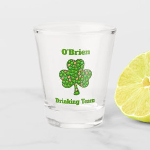 St Patricks Day Irish Family Drink Team Schnapsglas